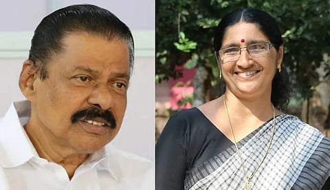 "തളിപ്പറമ്പില് പി.കെ. ശ്യാമള തന്നെ, സ്ഥാനാര്ഥിത്വത്തില് പുനരാലോചന വേണ്ട"; ആരോപണങ്ങള് അനാവശ്യമെന്ന് എം.വി. ഗോവിന്ദന്