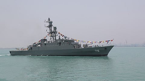 USA Army sunk Iran's IRIS Dena in Indian waters near Sri Lanka