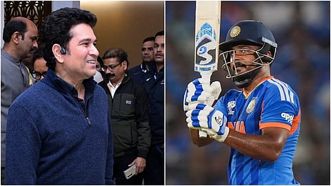 sanju samson and sachin tendulkar