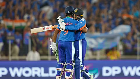 Abhishek Sharma and Sanju Samson