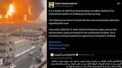 'സൗദിയിൽ ഇന്ത്യക്കാരാരും കൊല്ലപ്പെട്ടിട്ടില്ല'; വാർത്ത നിഷേധിച്ച് ഇന്ത്യൻ എംബസി
