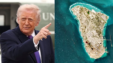Trump says US has carried out attacks Iran's Kharg island