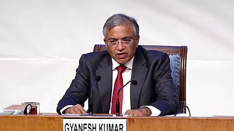 Chief Election Commissioner Gyanesh Kumar