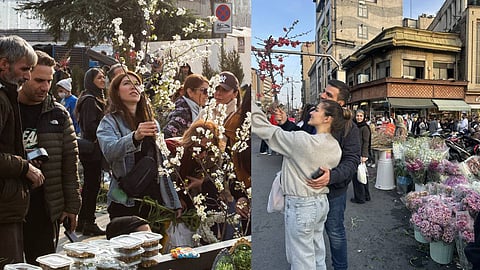 യുദ്ധഭീതിക്കും അശാന്തിക്കുമിടയിൽ പ്രതീക്ഷയുടെ വസന്തത്തെ വരവേറ്റ് ഇറാൻ ജനത
