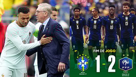 Brazil 1-2 France match Highlights
