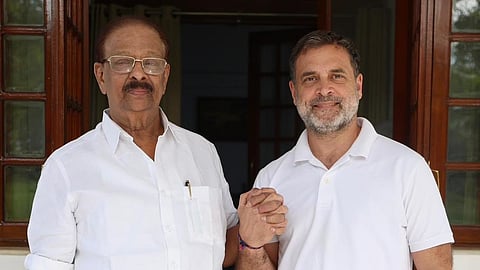 യഥാർഥ കോൺഗ്രസ് പോരാളി; കൂടിക്കാഴ്ചയ്ക്ക് ശേഷം കെ. സുധാകരനെ പുകഴ്ത്തി രാഹുൽ ഗാന്ധി