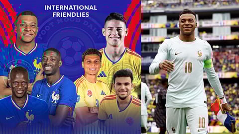 france vs colombia friendly 2026