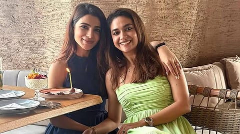 സമാന്ത റൂത്ത് പ്രഭു, കീർത്തി സുരേഷ്