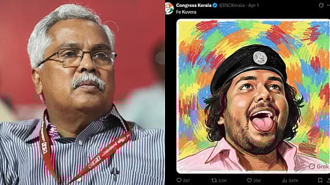 "സമൂഹമാധ്യമങ്ങളിൽ ചെഗുവേരയെ അശ്ലീലത്തേക്കാൾ മോശമായി ചിത്രീകരിച്ചു"; ചിത്രം പിൻവലിച്ച് കോൺഗ്രസ് മാപ്പ് പറയണമെന്ന് ബിനോയ് വിശ്വം