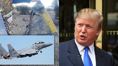 ഇറാനിൽ യുഎസ് യുദ്ധവിമാനം തകർന്ന് വീണ് കാണാതായ പൈലറ്റിനെ രക്ഷിച്ചെന്ന് സ്ഥിരീകരണവുമായി ട്രംപ്