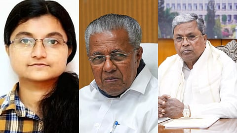 "ശരണ്യയെ കണ്ടെത്താൻ ഇടപെടണം"; സിദ്ധരാമയ്യക്ക് കത്തയച്ച് പിണറായി വിജയൻ