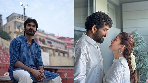 ധനുഷ്, വിഘ്നേഷ് ശിവനും നയൻതാരയും