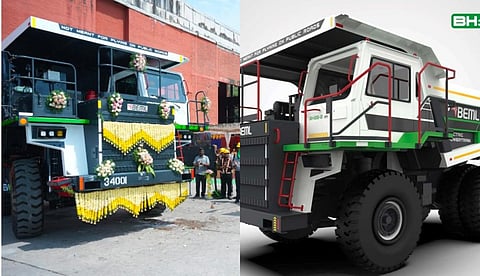 ഖനന മേഖലയില് ഹരിത വിപ്ലവം: ഇന്ത്യയുടെ ആദ്യ തദ്ദേശീയ ഇലക്ട്രിക് ഡംപ് ട്രക്ക് പുറത്തിറക്കി ബിഇഎംഎല്