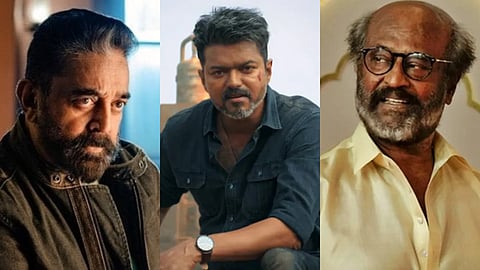 കമൽ ഹാസൻ, വിജയ്, രജനികാന്ത്