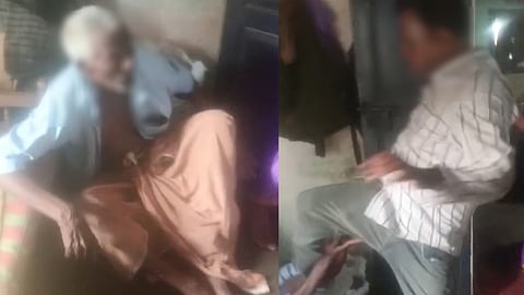 Father beaten by son in Mulavukad, kochi