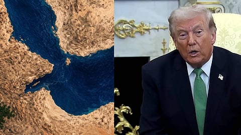 "ബാബ് അല്-മന്ദബ് കടലിടുക്കും അടയ്ക്കും, പിന്നെ ജിന്ന് വന്നാലും തുറക്കാനാകില്ല"; ട്രംപിന് മുന്നറിയിപ്പ്