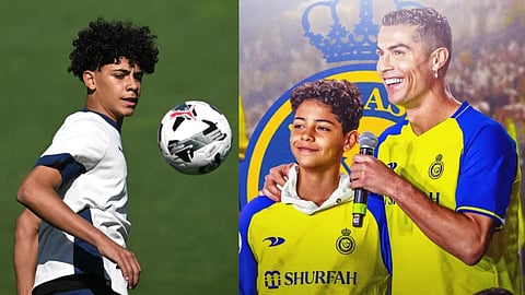 Al Nassr considering promoting Cristiano Ronaldo Jr to the first team next season