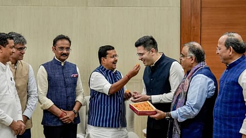 Rajya Sabha chair accepts Raghav Chadha, other AAP rebels'