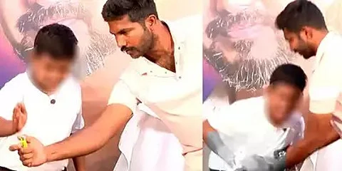 വിജയ്യുടെ പിറന്നാള് ആഘോഷത്തിനിടെ തീ കൊണ്ട് അഭ്യാസ പ്രകടനം; പൊള്ളലേറ്റ് കുട്ടിക്ക് പരിക്ക്