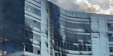 മോസ്കോയിൽ തീപിടിത്തത്തിൽ എട്ട് പേർ മരിച്ചു