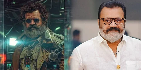 ഗഗനചാരി ടീമിനൊപ്പം 'മണിയൻ ചിറ്റപ്പൻ' ആയി സുരേഷ് ഗോപി; മോഷന് പോസ്റ്റര് പുറത്ത്