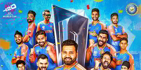 'കാലം സാക്ഷി, ചരിത്രം സാക്ഷി'; ട്വന്റി-20 ലോകകപ്പ് ഇന്ത്യയ്ക്ക്