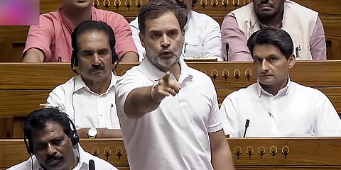 'ബിജെപി, ആര്എസ്എസ്, മോദി... നിങ്ങള് ഹിന്ദുക്കളല്ല'; ലോക്സഭയില് ബിജെപിയെ ചൊടിപ്പിച്ച രാഹുലിന്റെ വാക്കുകള്