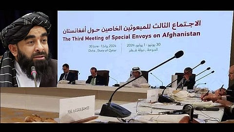 അഫ്ഗാൻ പ്രതിസന്ധി ചർച്ച ചെയ്യാൻ യോഗം; താലിബാൻ പങ്കെടുക്കാൻ സ്ത്രീ പ്രതിനിധികളെ ഇറക്കിവിട്ടു