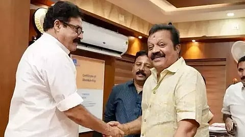 പരസ്പരം പുകഴ്ത്തി തൃശ്ശൂർ മേയറും എംപിയും; വിവാദങ്ങൾക്കിടെ രാഷ്ട്രീയ ലക്ഷ്യങ്ങൾ കൂടി മുന്നിൽ കണ്ടുള്ള പ്രസംഗമെന്ന് സൂചന