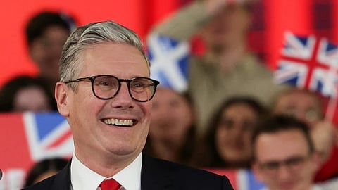 ബ്രിട്ടീഷ് പ്രധാനമന്ത്രിയായി കിയർ സ്റ്റാർമർ ചുമതലയേറ്റു; ഇന്ത്യയും യുകെയുമായുള്ള ബന്ധം  ശക്തിപ്പെടുത്തുമെന്ന് പ്രഖ്യാപനം