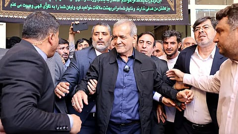 പുതിയ ഇറാനിയൻ പ്രസിഡൻ്റ് മസൂദ് പെസെഷ്കിയാൻ