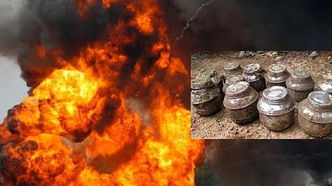 തുമ്പയിൽ ബൈക്കിലെത്തിയ അക്രമി സംഘം ബോംബെറിഞ്ഞു; രണ്ടു പേര്ക്ക് പരുക്കേറ്റു