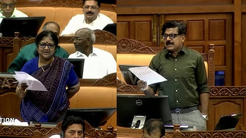 നിയമസഭാ സമ്മേളനത്തിൽ നിന്നുള്ള ചിത്രം