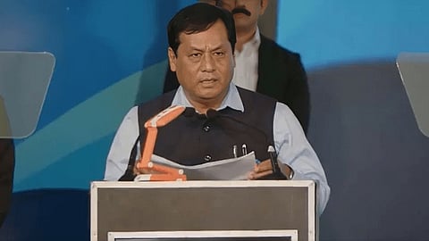 കേന്ദ്ര തുറമുഖമന്ത്രി സർബാനന്ദ സോനോവാൾ