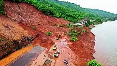 അർജുനായി തെരച്ചിൽ പുരോഗമിക്കുന്നു; പരിശോധന തുടർന്ന് നാവികസേന, പ്രതീക്ഷയെന്ന് മഞ്ചേശ്വരം എംഎൽഎ