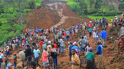 എത്യോപ്യയിൽ കനത്ത മഴയെ തുടർന്ന് മണ്ണിടിച്ചിൽ; 229 മരണം