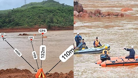 നാലാമത്തെ സിഗ്നലിൽ സ്ഥിരീകരിച്ചു; ക്യാബിൻ കരയിൽ നിന്ന് 132 മീറ്റർ അകലെ നദിയിലെ ചളിയിൽ പൊതിഞ്ഞ നിലയിൽ