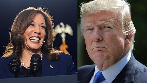 ജനപ്രീതിയിൽ ട്രംപും കമല ഹാരിസും ഒപ്പത്തിനൊപ്പമെന്ന് സർവെ ഫലം