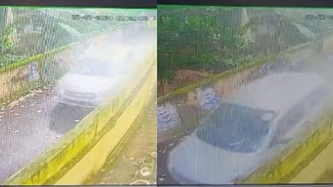 വഞ്ചിയൂരിലെ വെടിവെപ്പ്: നമ്പര് പ്ലേറ്റ് വ്യാജം; അക്രമി എത്തിയെന്ന് കരുതുന്ന കാറിന്റെ സിസിടിവി ദൃശ്യം പുറത്ത്