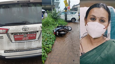 മന്ത്രി വീണാ ജോര്ജിൻ്റെ വാഹനം മലപ്പുറത്ത് അപകടത്തില്പെട്ടു