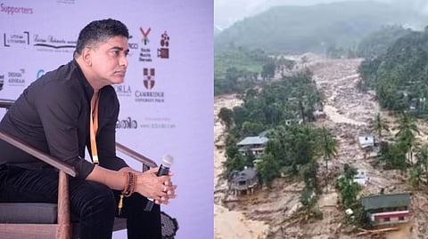 നാടിന് താങ്ങാനാവാത്ത വലിയ ദുരന്തം, വയനാടിനൊപ്പം: വി എ ശ്രീകുമാര്