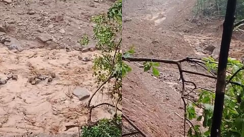 കോഴിക്കോട് വിലങ്ങാട് വീണ്ടും ഉരുൾപൊട്ടൽ; കുടുംബങ്ങളെ ക്യാമ്പിലേക്ക് മാറ്റി; ഒഴിവായത് വൻ ദുരന്തം