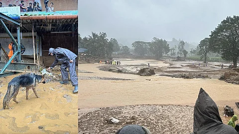 ചൂരൽമലയിൽ നിന്നുള്ള ദൃശ്യങ്ങൾ