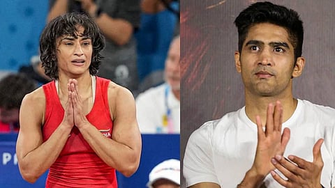 വിനേഷ് ഫോഗട്ട്, വിജേന്ദര് സിങ്