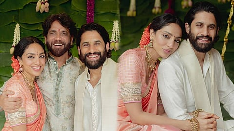 ശോഭിത, നാഗാര്ജുന, നാഗചൈതന്യ