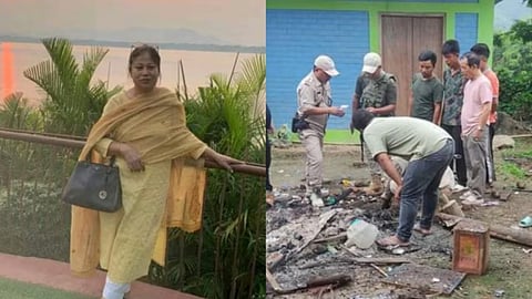 മണിപ്പൂരിൽ മുൻ എംഎൽഎയുടെ ഭാര്യ സ്ഫോടനത്തിൽ കൊല്ലപ്പെട്ടു