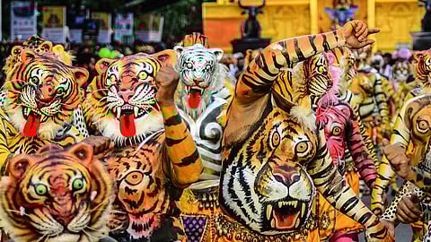 പുലികളി ഒഴിവാക്കിയാൽ വലിയ സാമ്പത്തിക ബാധ്യത;
തീരുമാനം പുനഃപരിശോധിക്കാൻ നിവേദനവുമായി പുലിക്കളി സംഘങ്ങൾ