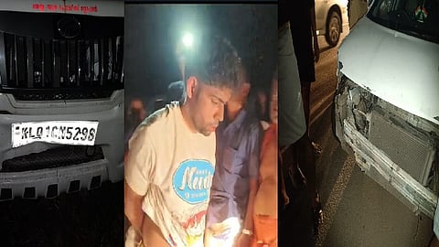 ലഹരിക്കടത്തെന്ന് സംശയം, പൊലീസ് പരിശോധനയെ വെട്ടിക്കാന് ശ്രമിച്ച കാര് തട്ടിയത് മൂന്ന് വാഹനങ്ങള്; പ്രതിയെ ഓടിച്ചിട്ട് പിടിച്ചു