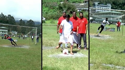 മൂന്നാറിനെയും മഴയെയും ആസ്വദിക്കാൻ റെയിൻ 40 പെനാൽറ്റി ഷൂട്ടൗട്ട് മത്സരം; രണ്ടാം തവണയും ചാംപ്യൻമാരായി മൂന്നാർ ഗവ. എൻജിനീയറിങ് കോളേജ്