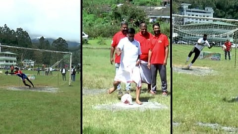 മൂന്നാറിനെയും മഴയെയും ആസ്വദിക്കാൻ റെയിൻ 40 പെനാൽറ്റി ഷൂട്ടൗട്ട് മത്സരം; രണ്ടാം തവണയും ചാംപ്യൻമാരായി മൂന്നാർ ഗവ. എൻജിനീയറിങ് കോളേജ്